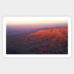 Valley of the Kings at Dawn Sticker